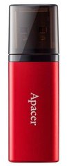 Флешка USB3.2 256GB Apacer AH25B Red (AP256GAH25BR-1)