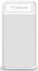 Універсальна мобільна батарея Titanum 913 White 20000mAh