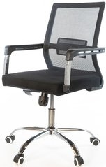 Офисное кресло для персонала Аклас Бруно mesh СН TILT Черный