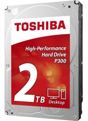 Внутрішній жорсткий диск Toshiba P300 2TB 7200rpm 64MB HDWD120UZSVA 3.5 SATA III (HDWD120UZSVA)