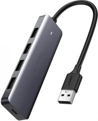 USB-хаб UGREEN CM219 4-Port USB3.0 Hub with USB-C Power Supply (50985)