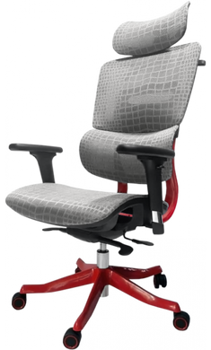 Комп'ютерне крісло для геймера GT Racer X-626 Gray/Red