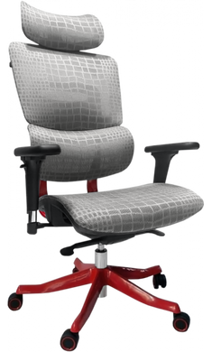 Компьютерное кресло для геймера GT Racer X-626 Gray/Red