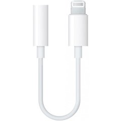 Адаптер Apple Lightning -> 3.5mm White (Only Music)
