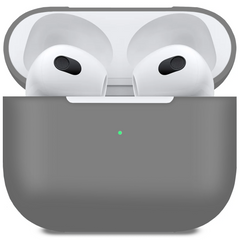 Чохол MakeFuture для навушників Apple AirPods 3 Silicone Gray