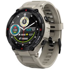 Смарт-часы Gelius Pro GP-SW008 (G-WATCH) Bluetooth Call (IPX7) Desert Grey