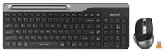 Комплект (клавиатура, мышь) беспроводной A4Tech FB2535CS Smoky Grey USB