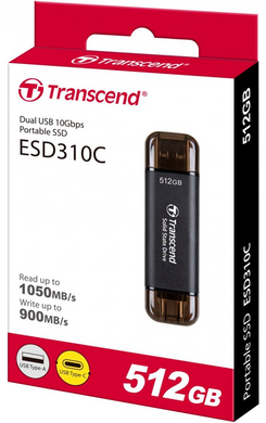 SSD накопичувач Transcend ESD310C 512 GB (TS512GESD310C)