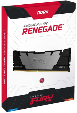 Оперативна пам'ять Kingston FURY 8 GB DDR4 3200 MHz Renegade Black (KF432C16RB2/8)