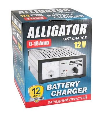 Зарядний пристрій для акумулятора Alligator (AC806)