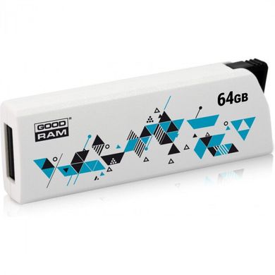 Флешка USB 64GB GOODRAM Cl!ck White (UCL2-0640W0R11)
