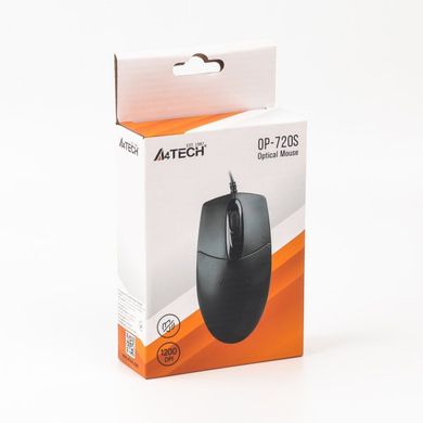 Миша A4Tech OP-720S USB Black