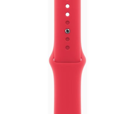 Apple Watch Series 9 GPS 41mm (PRODUCT) RED Aluminium Case with (PRODUCT) RED Sport Band M/L (MRXH3QP/A)