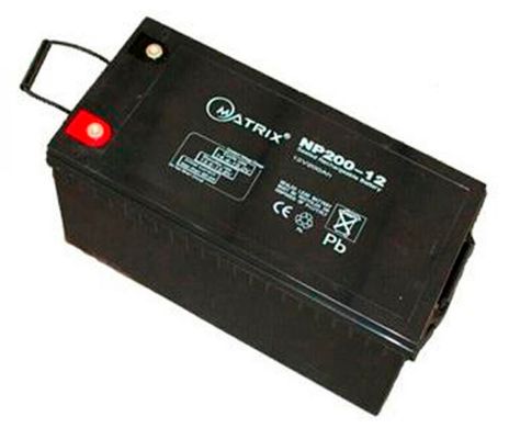 Аккумуляторная батарея Matrix 12V 200Ah (NP200-12)