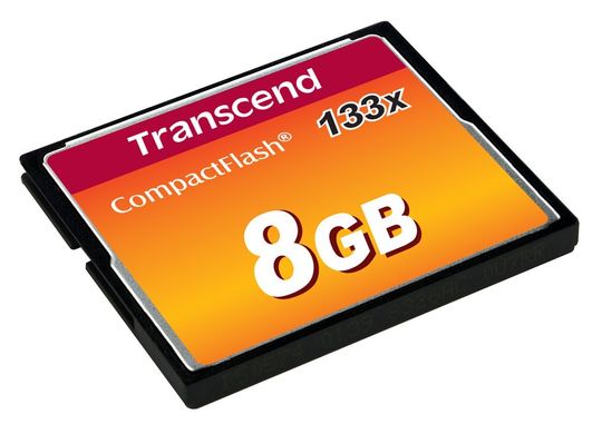 Карта пам'яті Transcend 8GB CF 133X (TS8GCF133)