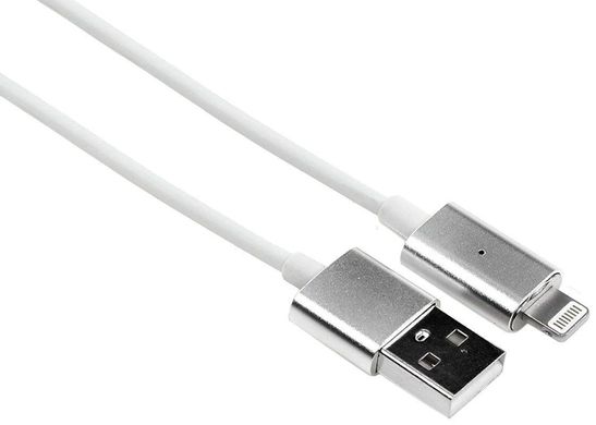 Кабель Mocolo SJX022 magnetic cable For Lightning 1M Silver