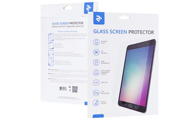 Защитное стекло 2E Apple iPad Pro 11 (2018) 2.5D clear