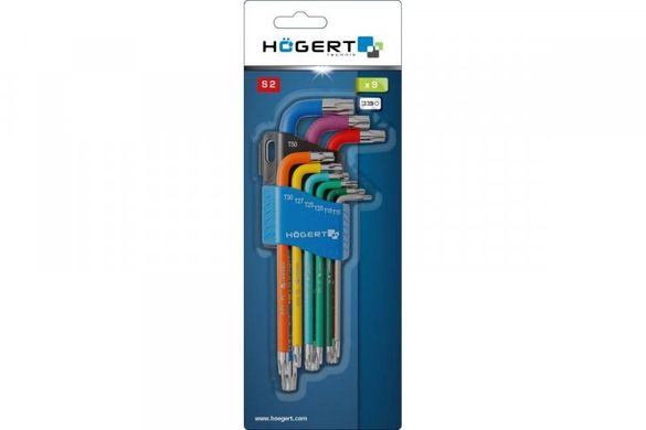 Набір Г-подібних ключів Hoegert HT1W817