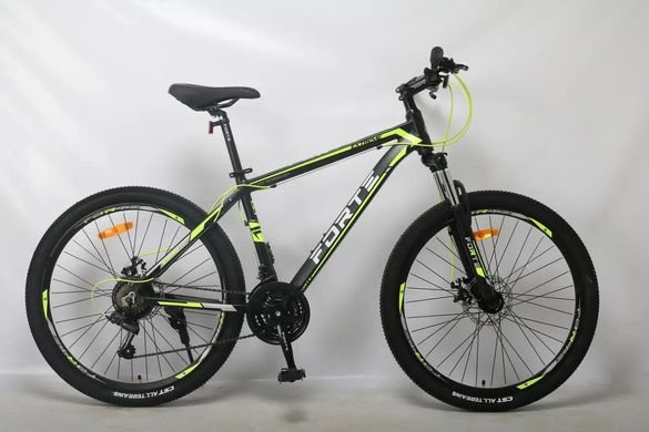 Велосипед Forte Extreme рама 17" колесо 27.5" Черно-желтый (117133)
