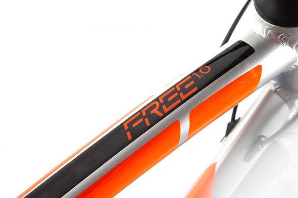 Велосипед Trinx Free 1.0 700C*470 Grey-Black-Orange (10700118)