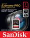 Карта памяти SanDisk Extreme Pro SD 1TB C10 UHS-I (SDSDXXD-1T00-GN4IN)