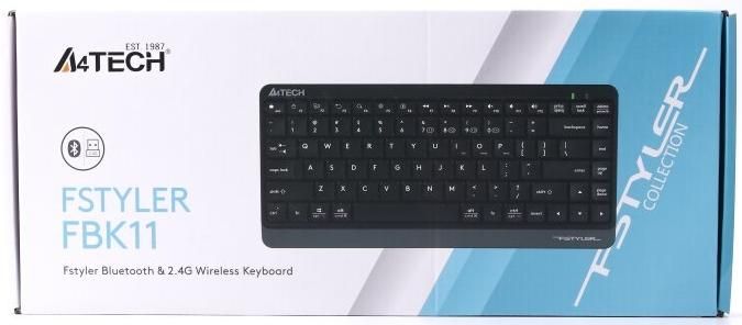 Клавіатура A4Tech Fstyler FBK11 (Grey)