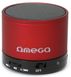 Портативна акустика Omega Bluetooth OG47R Red