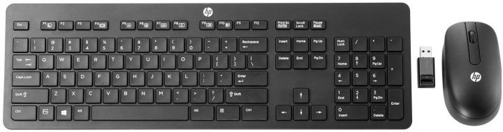 Комплект (клавіатура, мишка) HP Slim Wireless Keyboard and Mouse (T6L04AA)