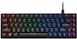 Клавиатура 2E GAMING KG380 RGB 68key Gateron Blue Switch BT/USB Black Ukr (2E-KG380UBK-BL)