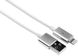 Кабель Mocolo SJX022 magnetic cable For Lightning 1M Silver