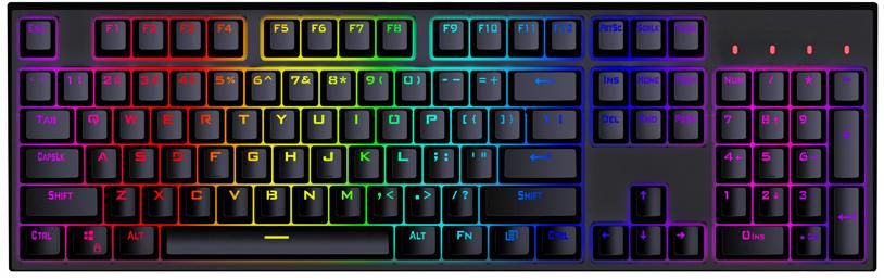 Клавіатура 1stPlayer MK8 Titan Gateron Yellow Switch