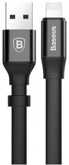 Кабель Baseus USB Cable to Lightning Nimble 0.23m Black (CALMBJ-B01)