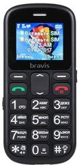 Мобильный телефон Bravis C181 Senior Dual Sim Black