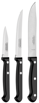 Набір ножів Tramontina Ultracorte, 3шт (23899/051)