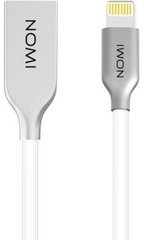 Кабель Nomi DCMR 10i USB Lightning 1м White