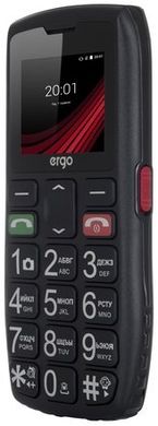 Мобільний телефон Ergo F184 Respect Black