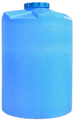 Ємність Пласт бак 850 л вертикальна ВО ПБ блакитна