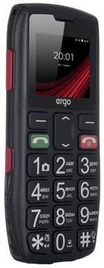 Мобільний телефон Ergo F184 Respect Black
