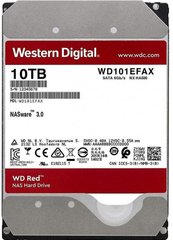 Внутрішній жорсткий диск Wenstern Digital 10TB 7200 256MB Red NAS (WD101EFAX)