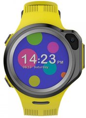 Дитячий смарт-годинник з GPS-трекером Elari KidPhone 4G Round (Yellow) KP-4GRD-Y