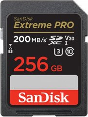 Карта памяти SanDisk Extreme Pro SD 256GB C10 UHS-I (SDSDXXD-256G-GN4IN)
