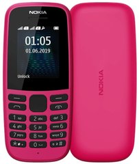 Мобільний телефон Nokia 105 SS 2019 Pink