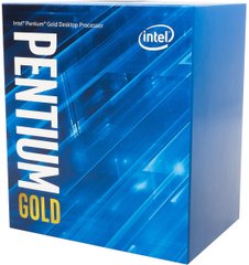 Процесор Intel Pentium Gold G6500 4.1GHz (4MB, Comet Lake, 58W, S1200) Box (BX80701G6500)
