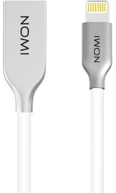 Кабель Nomi DCMR 10i USB Lightning 1м White