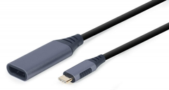 Адаптер-перехідник Cablexpert USB Type-C - DisplayPort (A-USB3C-DPF-01)