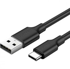 Кабель UGREEN US287 USB 2.0 to USB Type-C Cable Nickel Plating 3A 3m Black (60826)