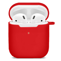 Чохол MakeFuture для навушників Apple AirPods 1/2 Silicone Red (MCL-AA1/2RD)
