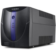 Джерело безперебійного живлення Vinga LED 600VA plastic case (VPE-600P)