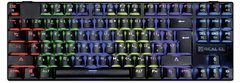 Клавіатура Real-El M28 RGB TKL Black