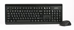 Комплект (клавиатура, мышь) беспроводной A4Tech 6100F Black USB